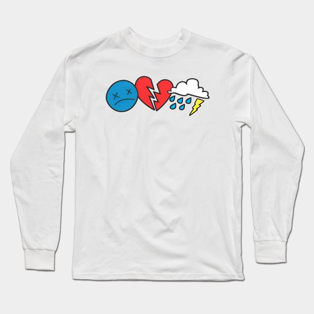 simple Long Sleeve T-Shirt by FRONTAL BRAND